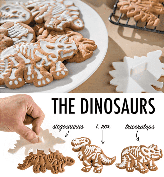 Dinosaur Fossil Cookie Cutter PeekWise