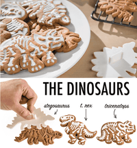 Thumbnail for Dinosaur Fossil Cookie Cutter PeekWise
