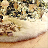 Thumbnail for White Christmas Plush Tree Carpet