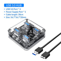 Thumbnail for Transparent USB3.0 Hubs