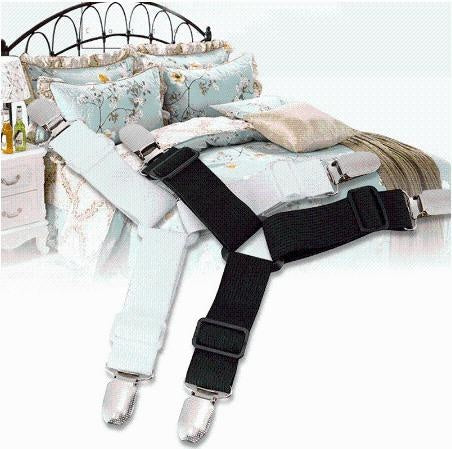 Bedsheet Suspender Straps Set PeekWise