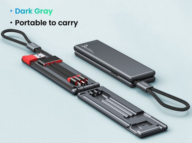 Compact 3 in 1 Charging Cable