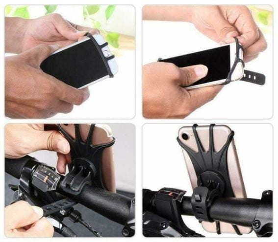 Strap-On Bike Phone Mount PeekWise