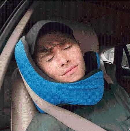 Ergonomic Hooded Travel Pillow PeekWise