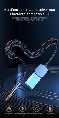 Thumbnail for Car Aux Bluetooth Adapter