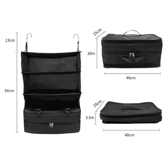 Convenient Travel Shelf Bag PeekWise