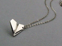 Thumbnail for Paper Airplane Necklace