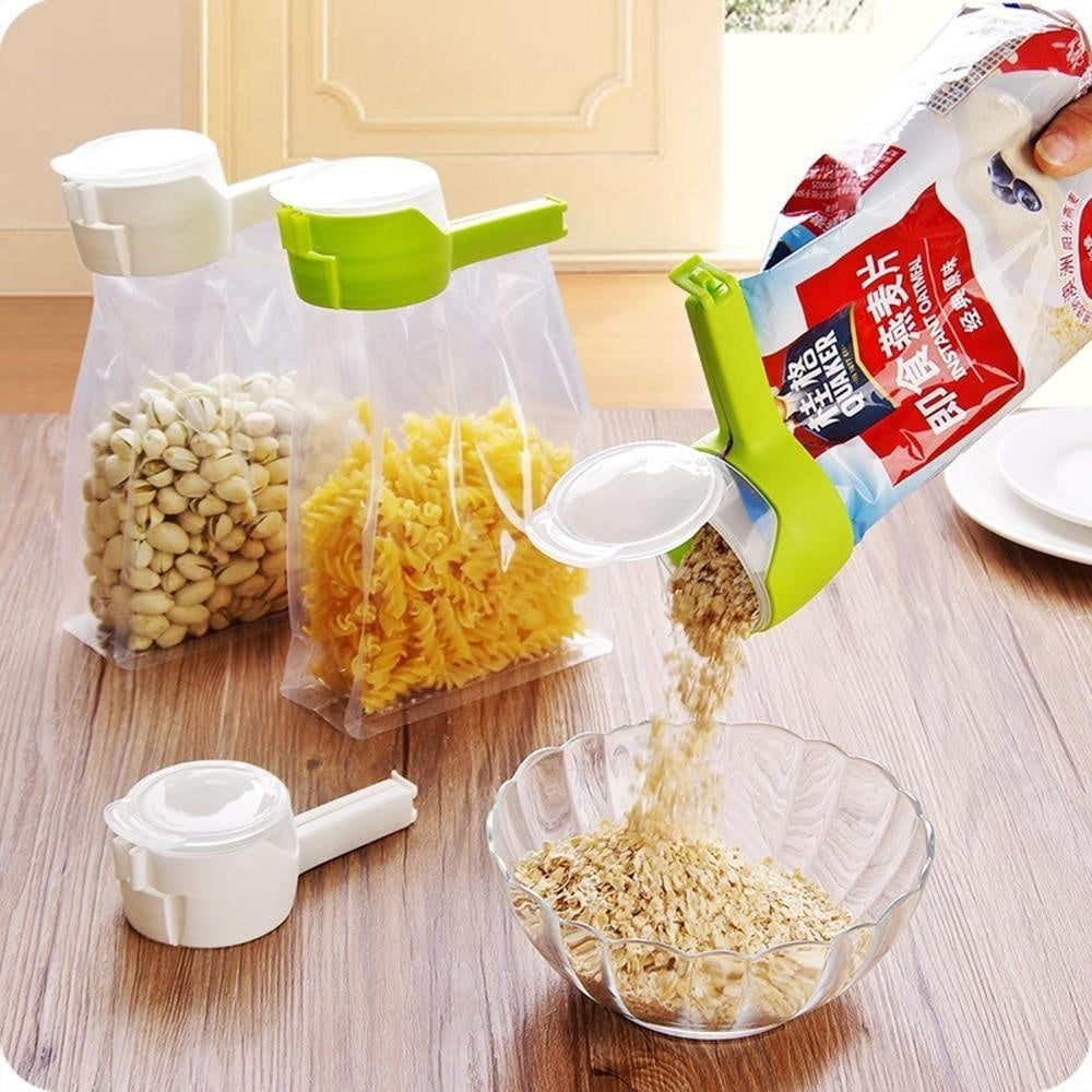 Seal&Pour® Food Storage Bag Clip - PeekWise