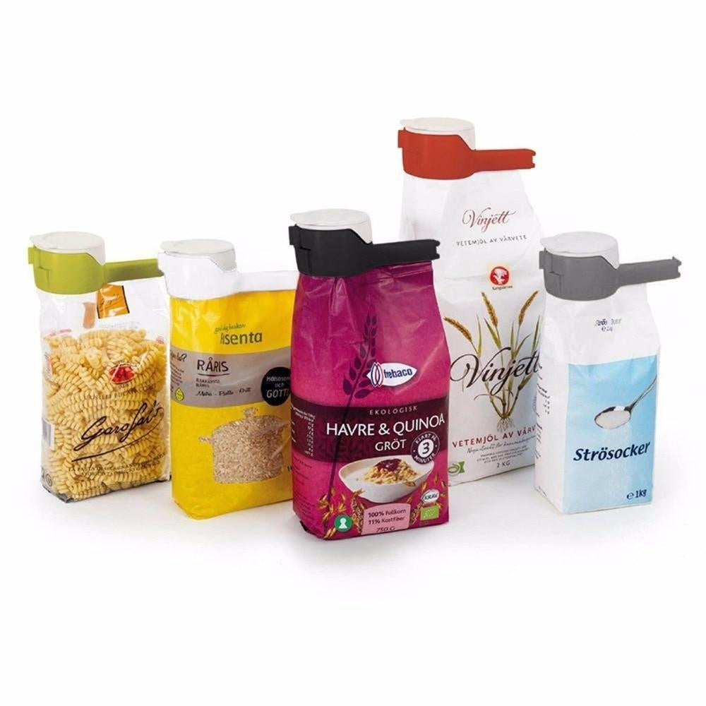 Seal&Pour® Food Storage Bag Clip - PeekWise