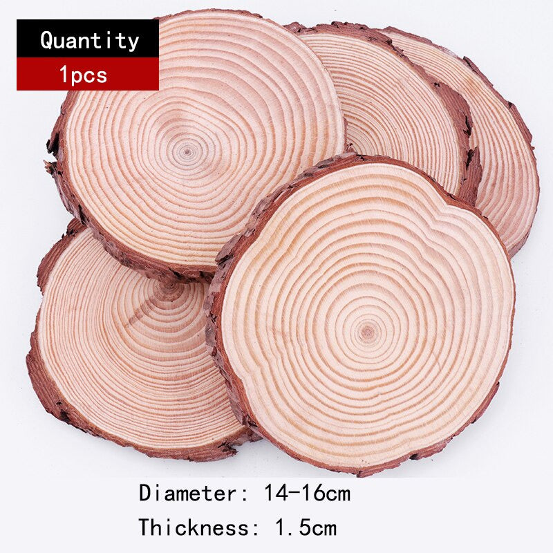 Natural Wood Slice Coasters