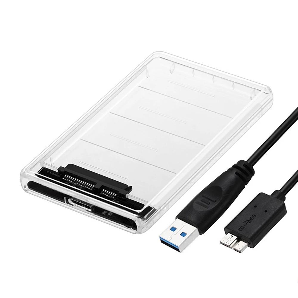 2.5" Transparent Hard Drive Enclosure PeekWise