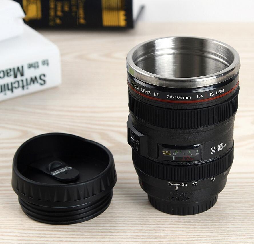 Camera Zoom Lens Mug PeekWise