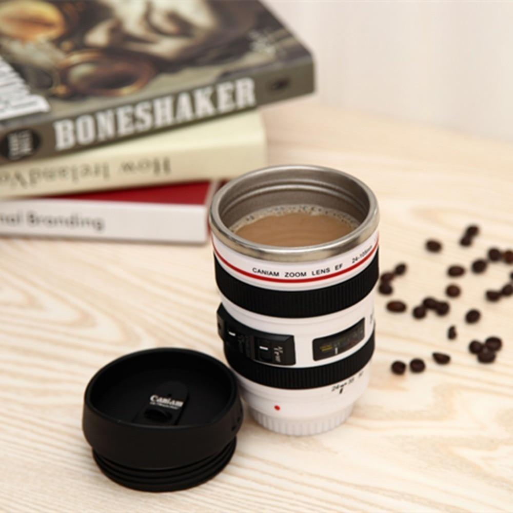 Camera Zoom Lens Mug PeekWise