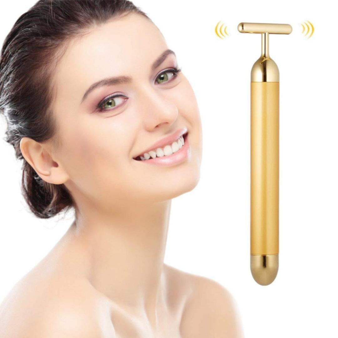 Golden Pulse Facial Face Massager PeekWise