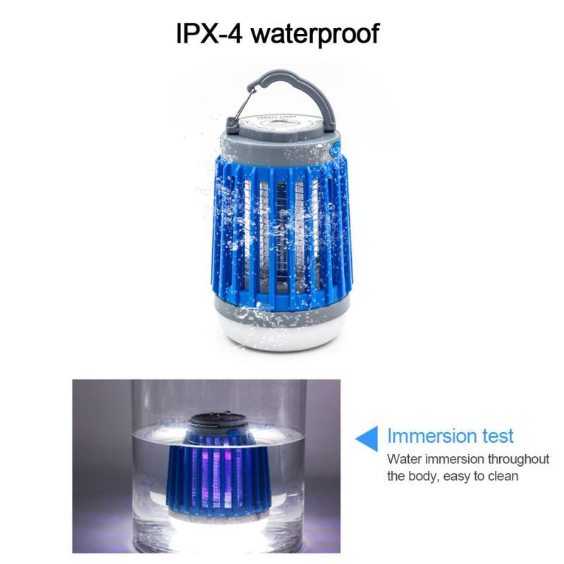 2 In1 LED USB Solar Power Mosquito Killer Lamp PeekWise