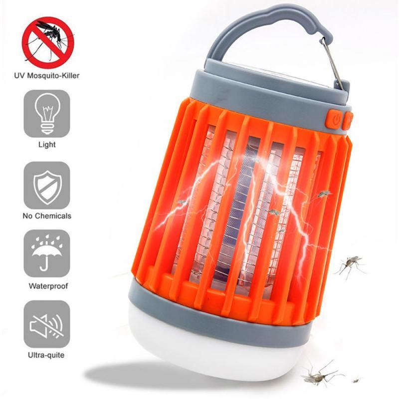 2 In1 LED USB Solar Power Mosquito Killer Lamp PeekWise