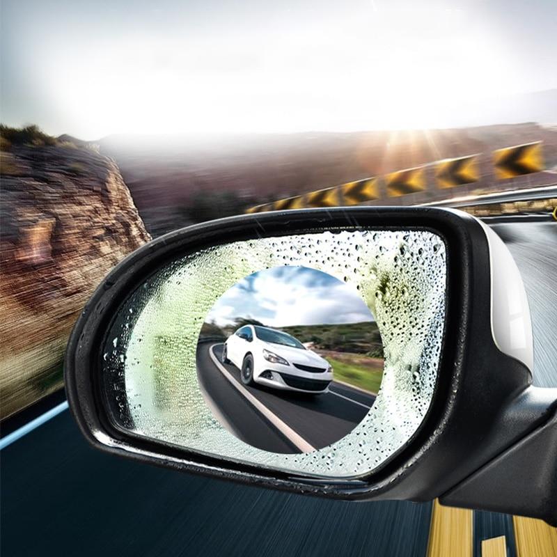 2 Set Anti Fog & Water Proof Car Mirror Film PeekWise