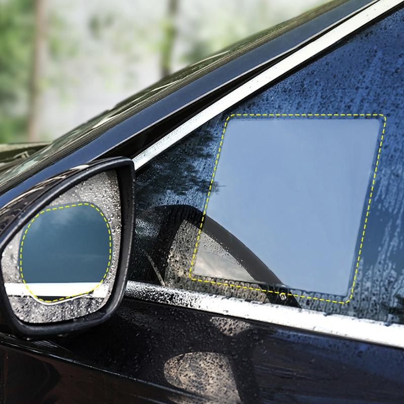 2 Set Anti Fog & Water Proof Car Mirror Film PeekWise