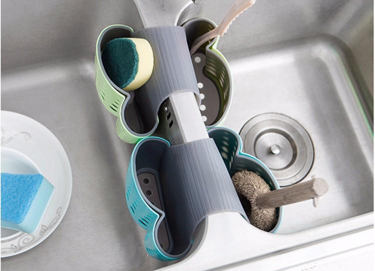 2 Sided Kitchen Sink Caddy PeekWise