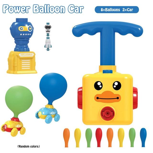 2 in 1 Balloon Launcher & Car Toy PeekWise