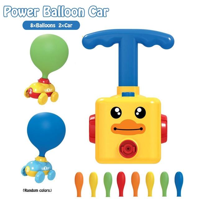 2 in 1 Balloon Launcher & Car Toy PeekWise