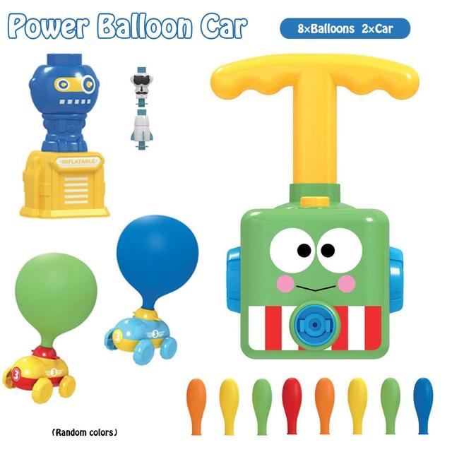 2 in 1 Balloon Launcher & Car Toy PeekWise