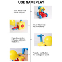 Thumbnail for 2 in 1 Balloon Launcher & Car Toy PeekWise