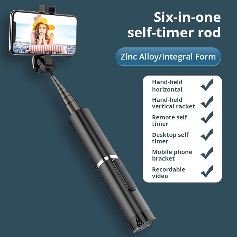 2-in-1 Bluetooth Remote Tripod Selfie Stick PeekWise