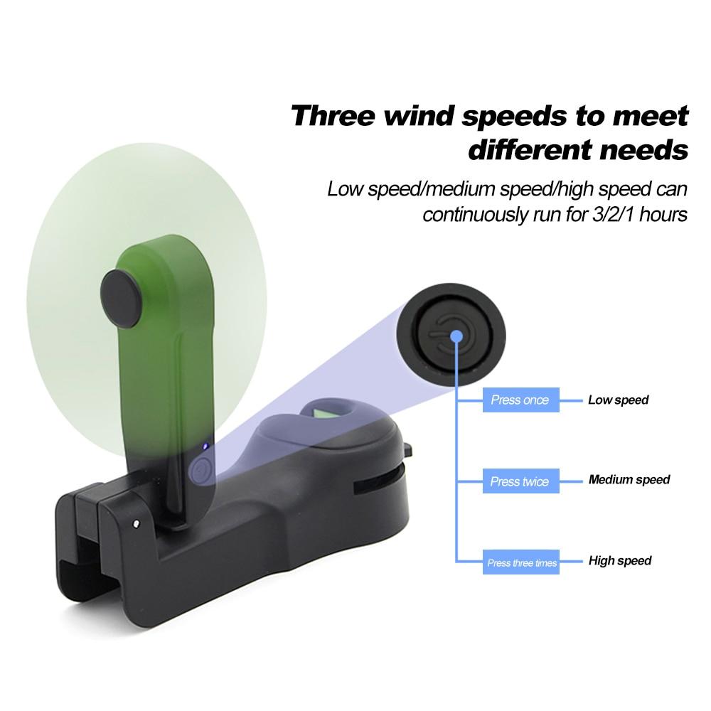 2 in 1 Car Headrest Hook with Fan PeekWise