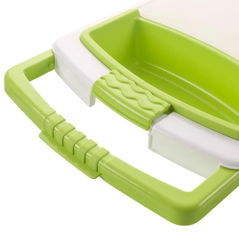 2-in-1 Cutting Board & Sink Strainer PeekWise