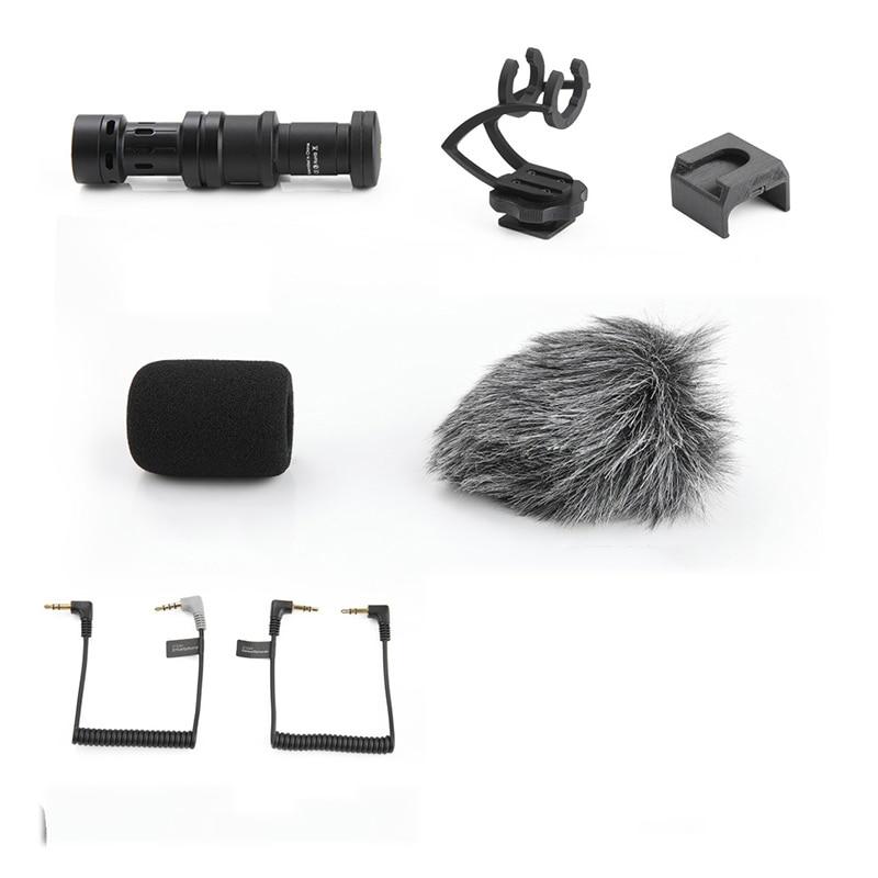 2 in 1 Directional Condenser Video Microphone Mount for Mobile Phone PeekWise