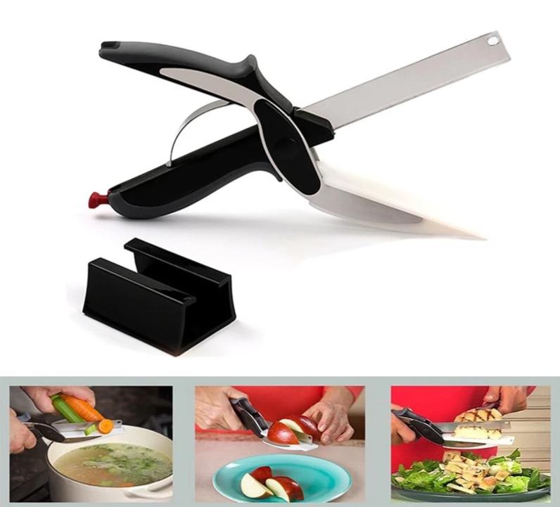 2 in 1 Kitchen Scissors & Board PeekWise