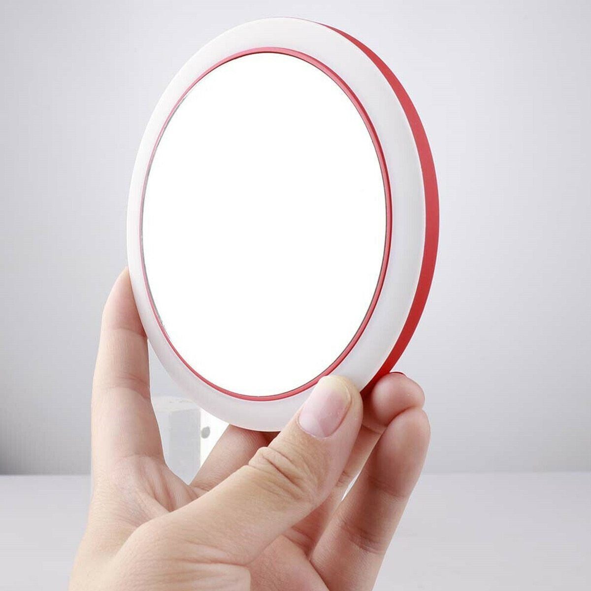 2 in 1 LED Makeup Mirror & Wireless Power Bank PeekWise