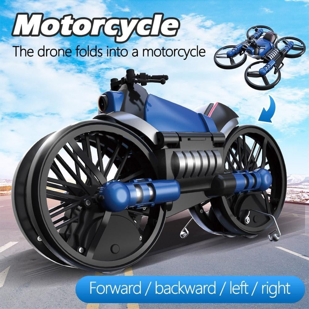 2 in 1 Motorcycle Drone PeekWise