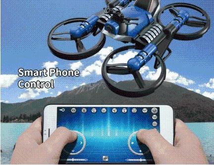 2 in 1 Motorcycle Drone PeekWise