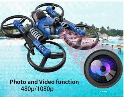 2 in 1 Motorcycle Drone PeekWise