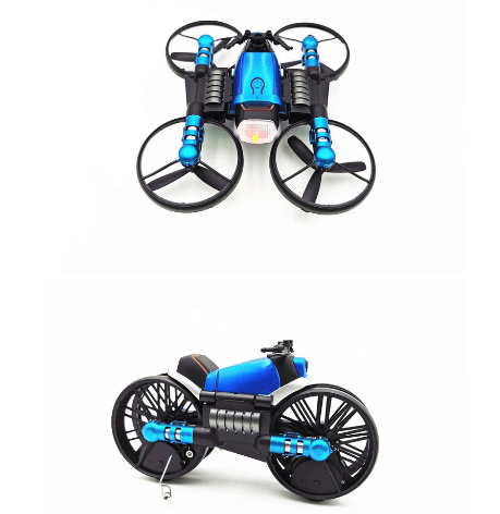 2 in 1 Motorcycle Drone PeekWise