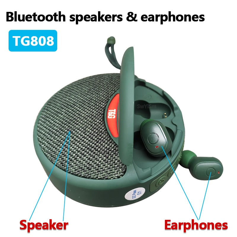 2 in 1 Speaker & Earbuds PeekWise