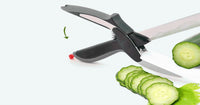 Thumbnail for 2 in 1 Stainless Steel Food Chopper with Comfort Handle - Chopping becomes smart PeekWise