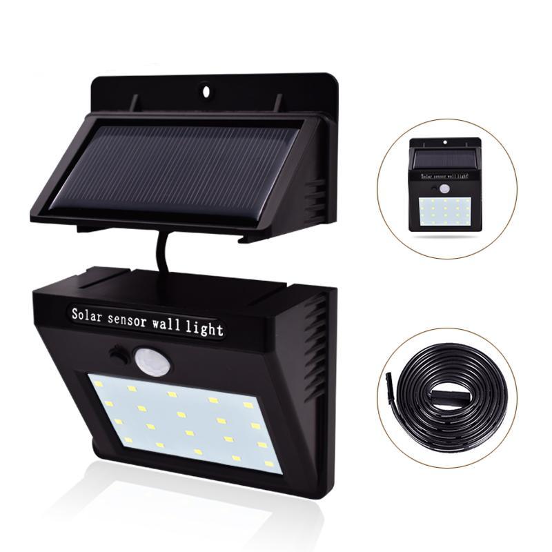 20/16 LEDs Solar Outdoor Light PeekWise