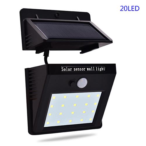 20/16 LEDs Solar Outdoor Light PeekWise