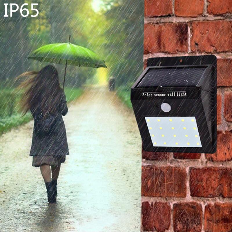 20/16 LEDs Solar Outdoor Light PeekWise