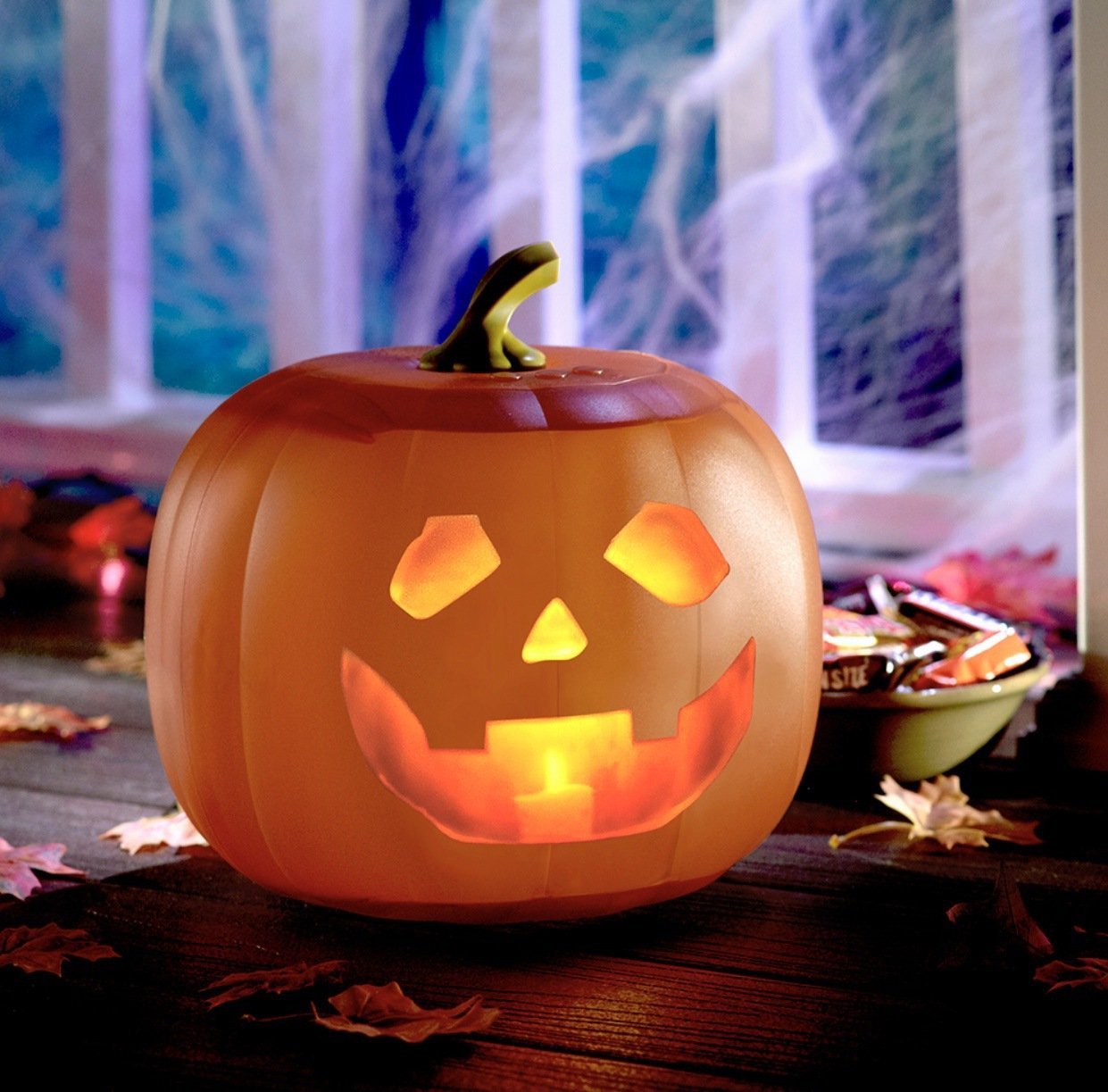 Halloween Talking Animated LED Pumpkin