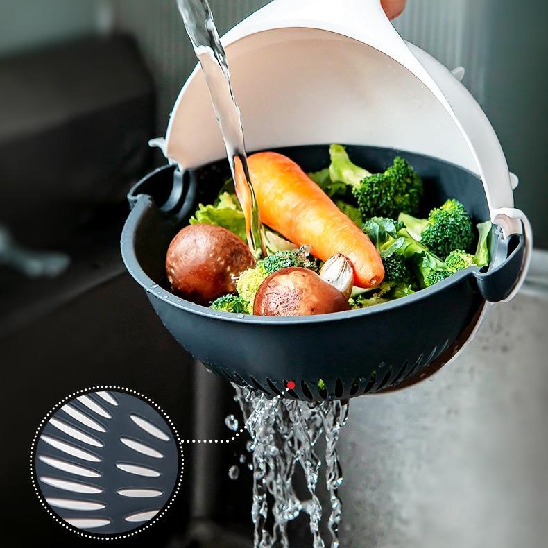 Rotate The Vegetable Cutter