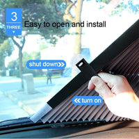 Thumbnail for Retractable Car Windshield Sun Shade