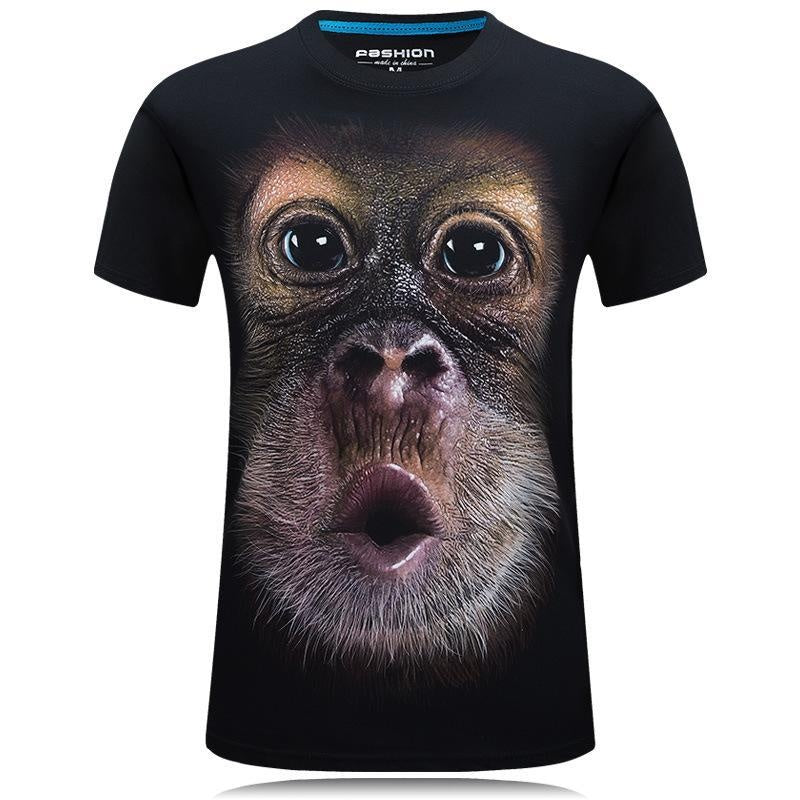 Funny Monkey T-Shirt PeekWise
