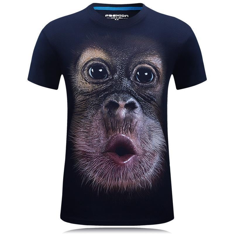 Funny Monkey T-Shirt PeekWise