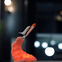 Thumbnail for 3D Rocket Space Shuttle Night Lamp - PeekWise