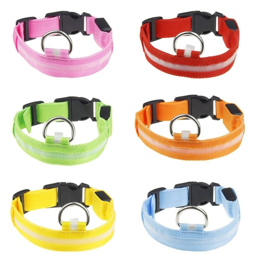 Safety Flashing Glow Light Pet Collar - PeekWise