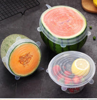 Thumbnail for EcoLid - 6 Silicone Reusable Stretch Covers